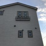 フラワーボックス取り付け